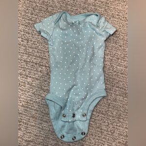 Child of mine polka dot onesie